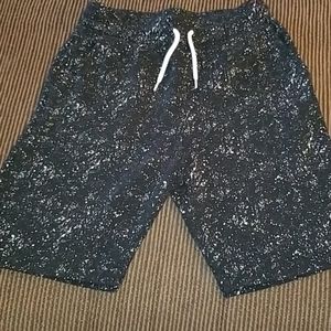 Univibe Mens Black Running Sweat Shorts XL